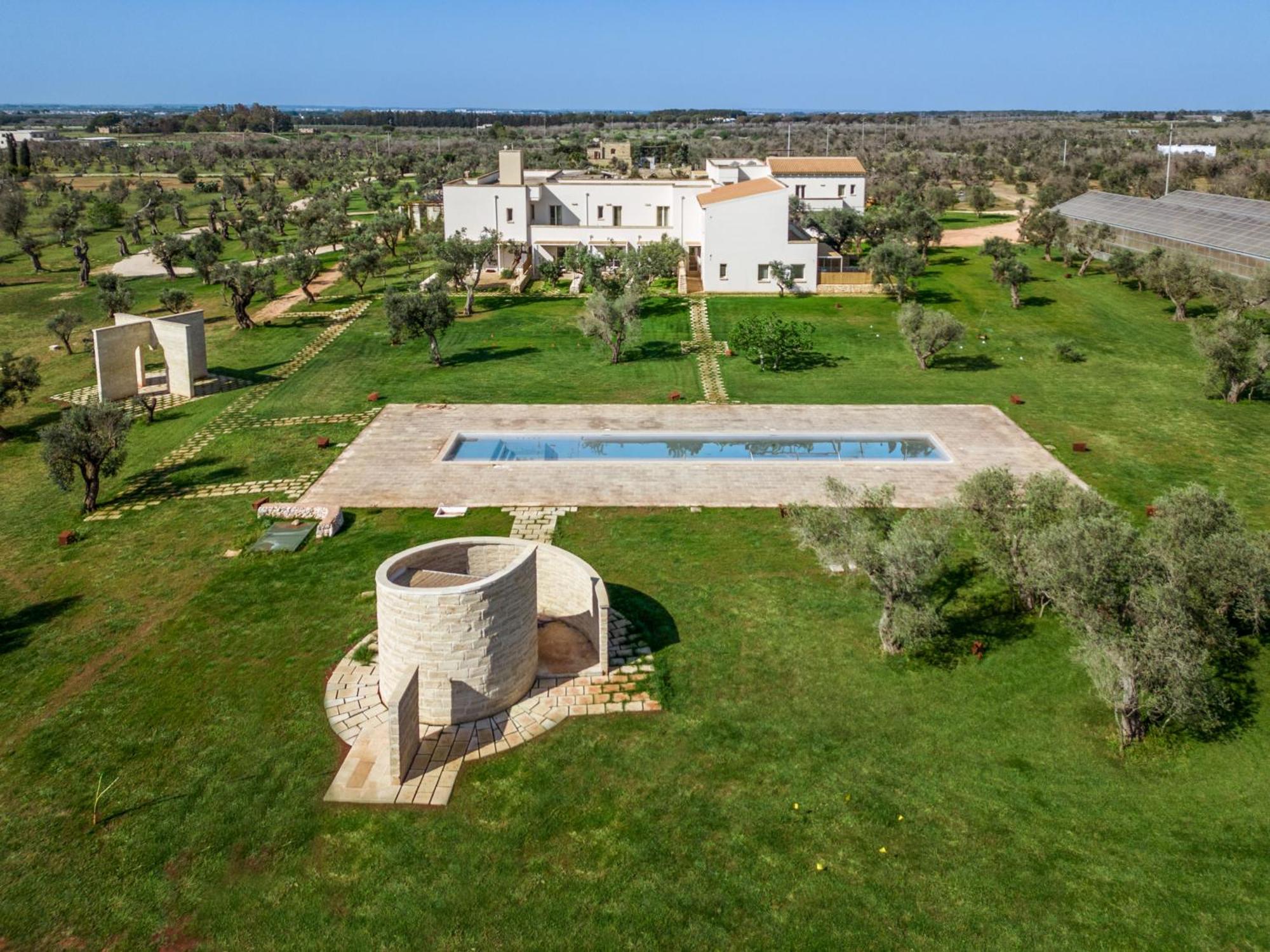 Secolario Masseria Del Viverbene Palmariggi Bagian luar foto